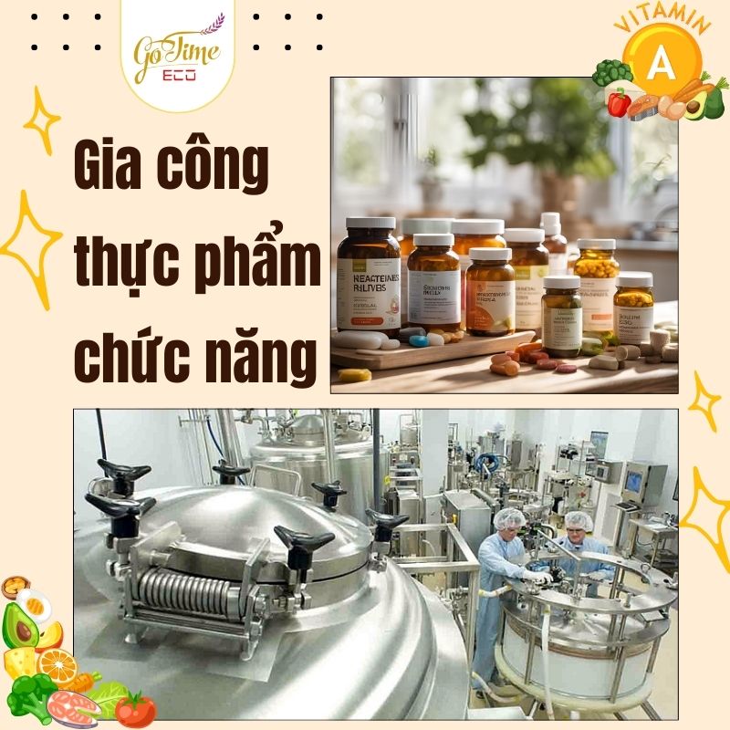 Gia công thực phẩm chức năng trọn gói