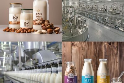 Gia công thực phẩm bổ sung sữa hạt công nghệ hiện đại